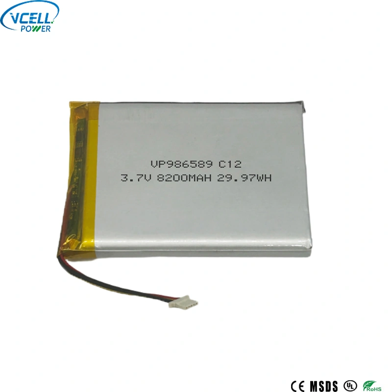 986589 Новый LiPo аккумулятор 3,7 В, 8200 мАч